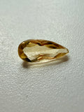 Natural Yellow Topaz Drop 8.7x4.1mm 0.67ct