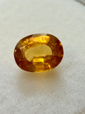 Natural Yellow Zircon 6.7x5.2mm 1.13cts