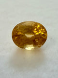 Natural Yellow Zircon 5.8x4.6mm 0.93cts