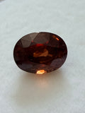 Natural Pink Zircon Oval 6.8x5.2mm 1.41cts