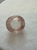 Natural Pale Pink Sapphire Oval 6x5.2mm 1.10cts