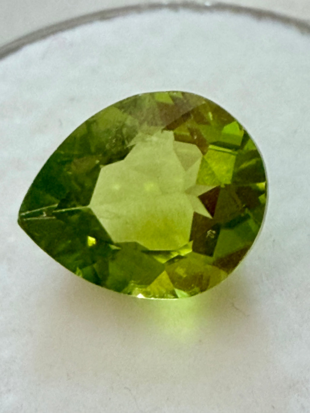 Natural Peridot Pear 9.8x7.8mm 2.31cts