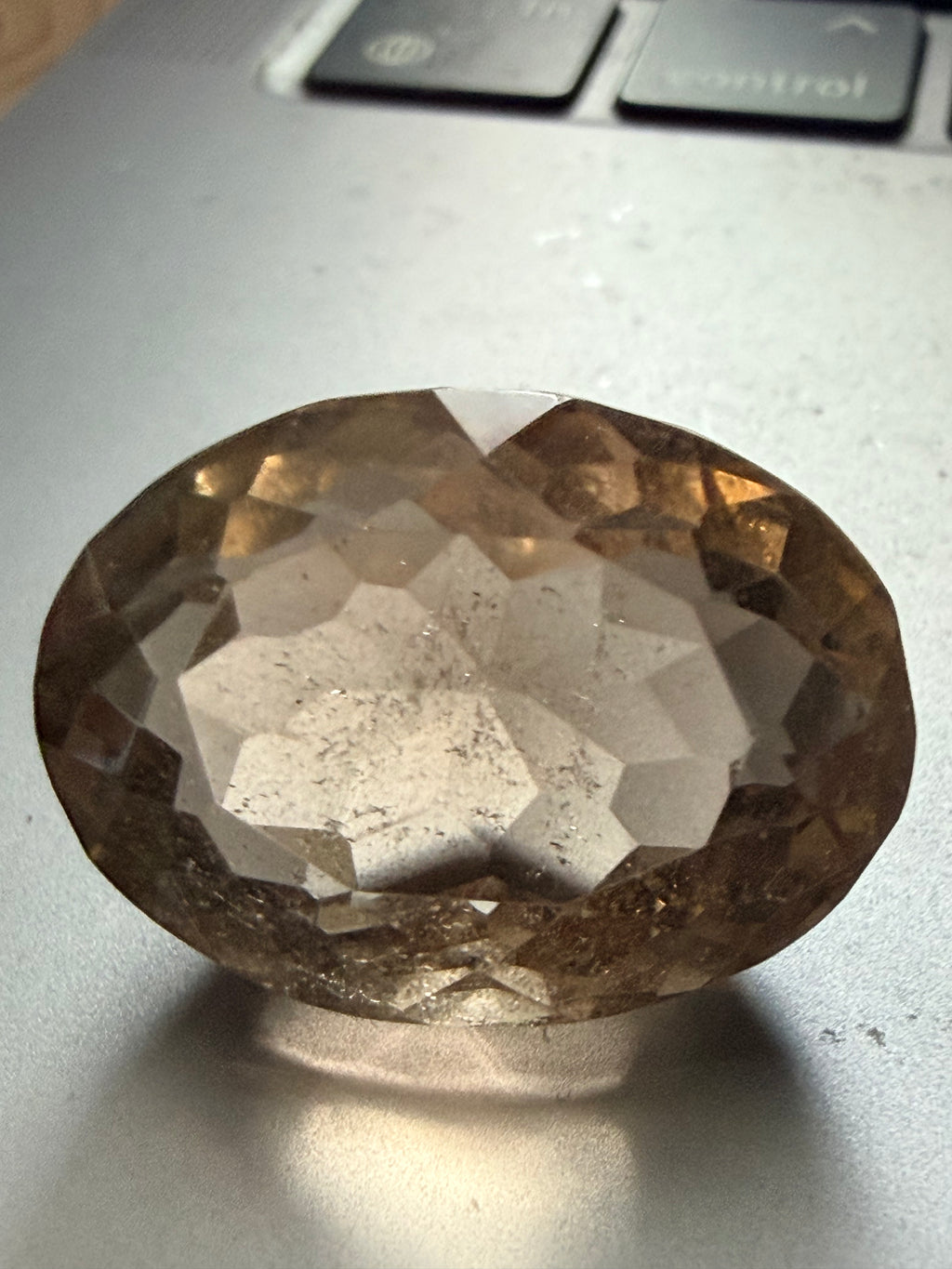 Natural Smoky Quartz Oval 26.4x18.9mm 45.57cts