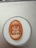 Shell Cameo Oval 18x12mm