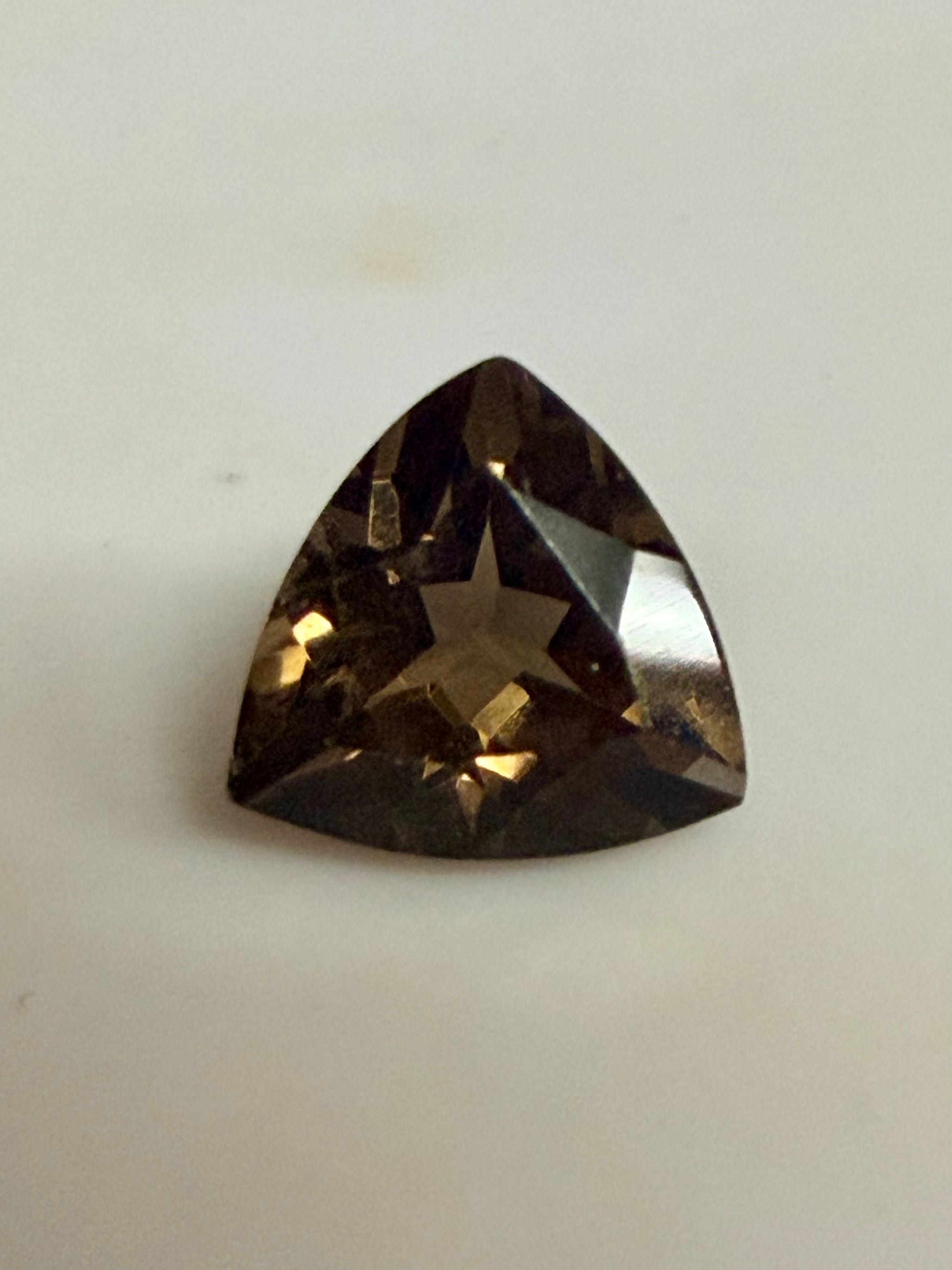 Smoky Quartz Trillion 7.5mm