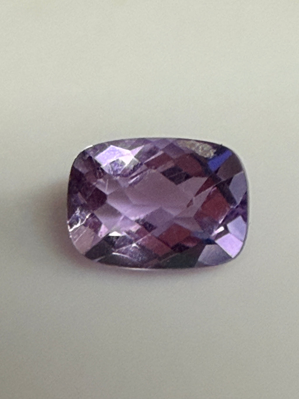 Amethyst Cushion Checkerboard Cut 7x5mm