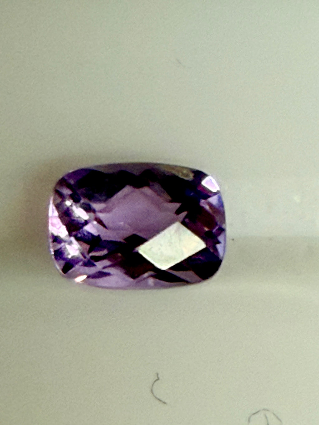 Amethyst Cushion Checkerboard Cut 7x5mm