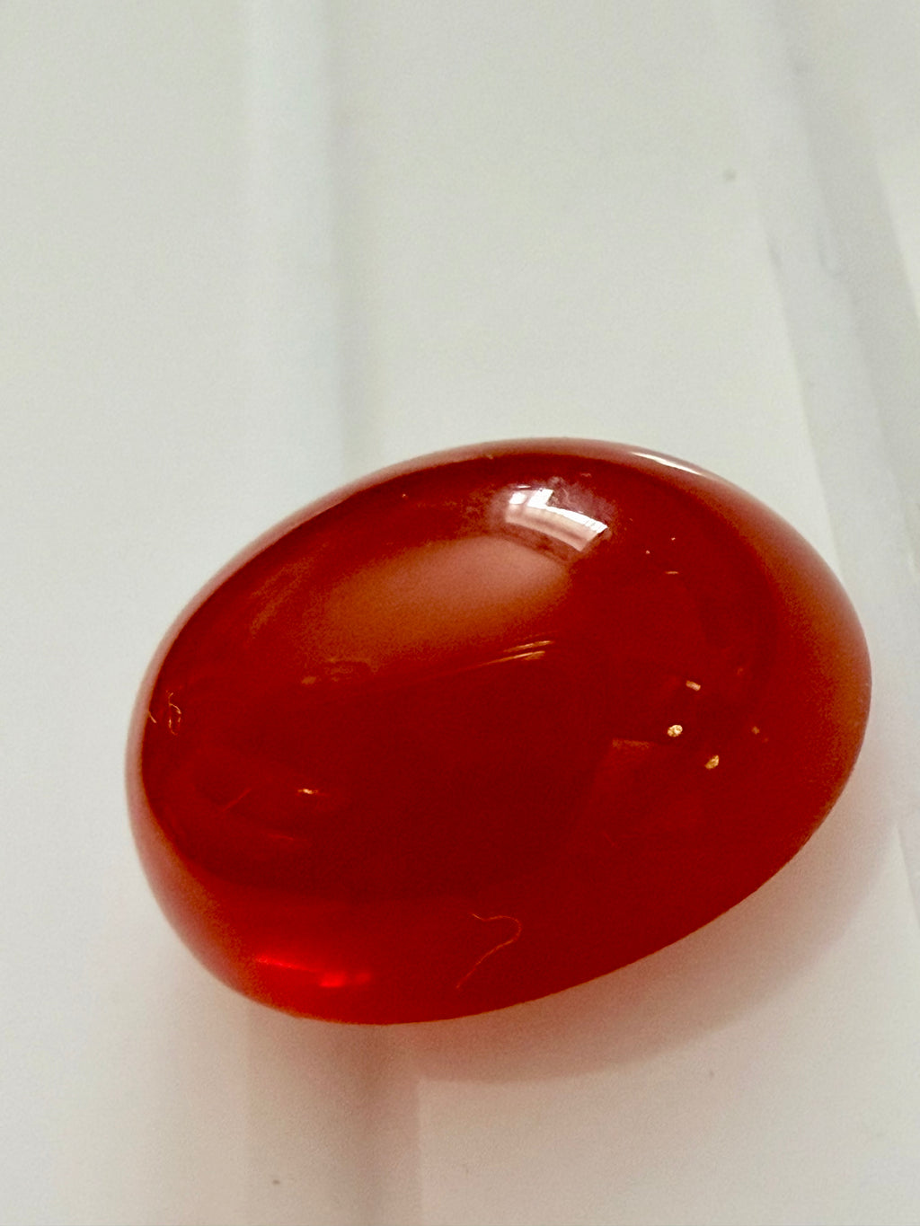 Natural Fire Opal Cabochon 5.72ct 14x10mm