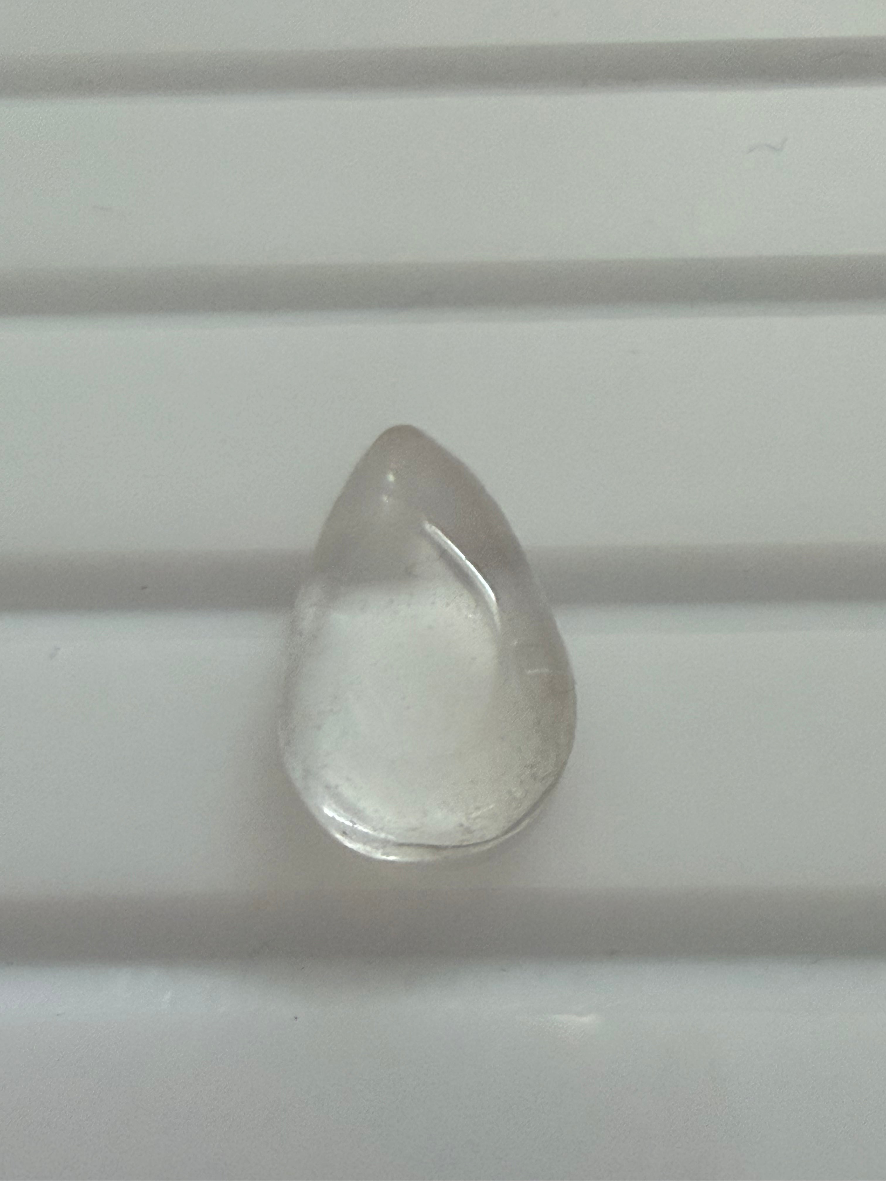Rock Crystal Pear 16x10mm 6.04ct