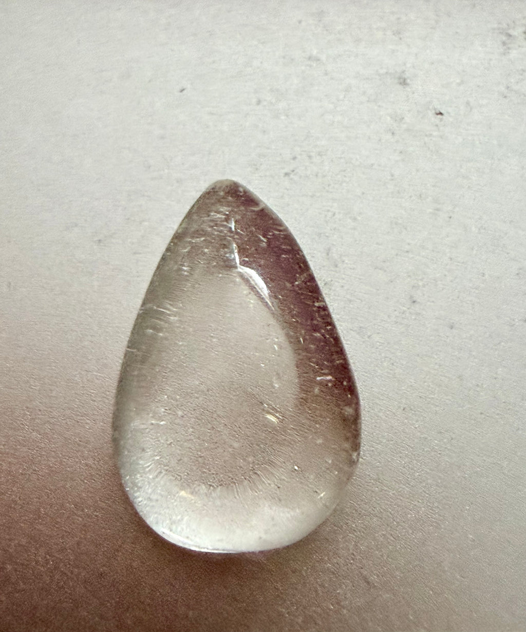 Rock Crystal Pear 16x10mm 6.04ct