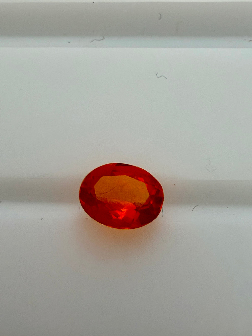 Fire Opal Oval 5x4mm 0.25ct