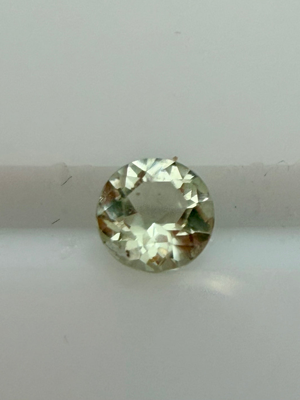 Green Tourmaline Ken Cut Round 4.6mm 0.34ct