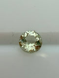 Green Tourmaline Ken Cut Round 4.6mm 0.34ct