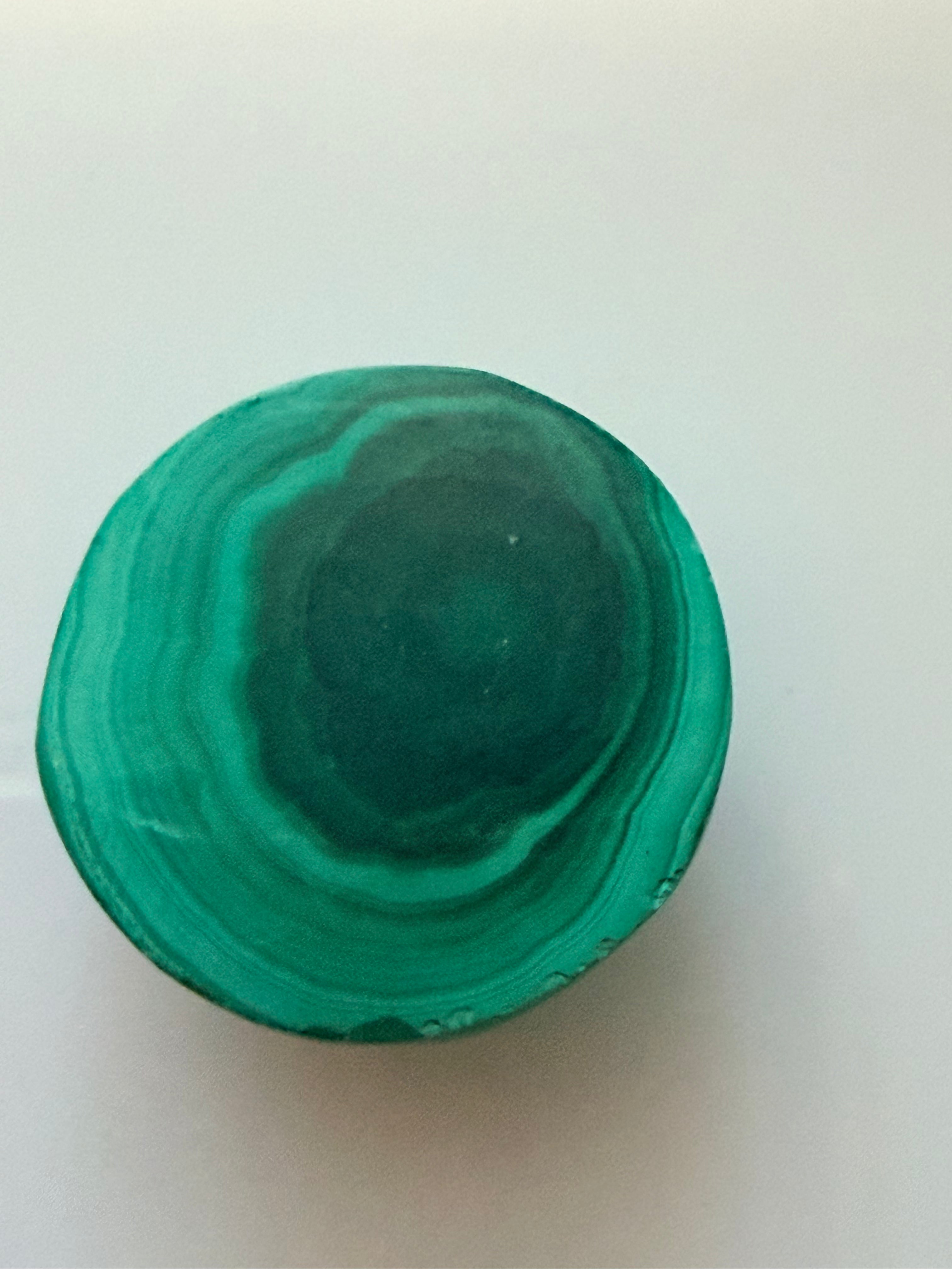 Malachite 16mm Round 17.06cts