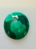 Malachite Oval 19.5x18mm 18.75cts