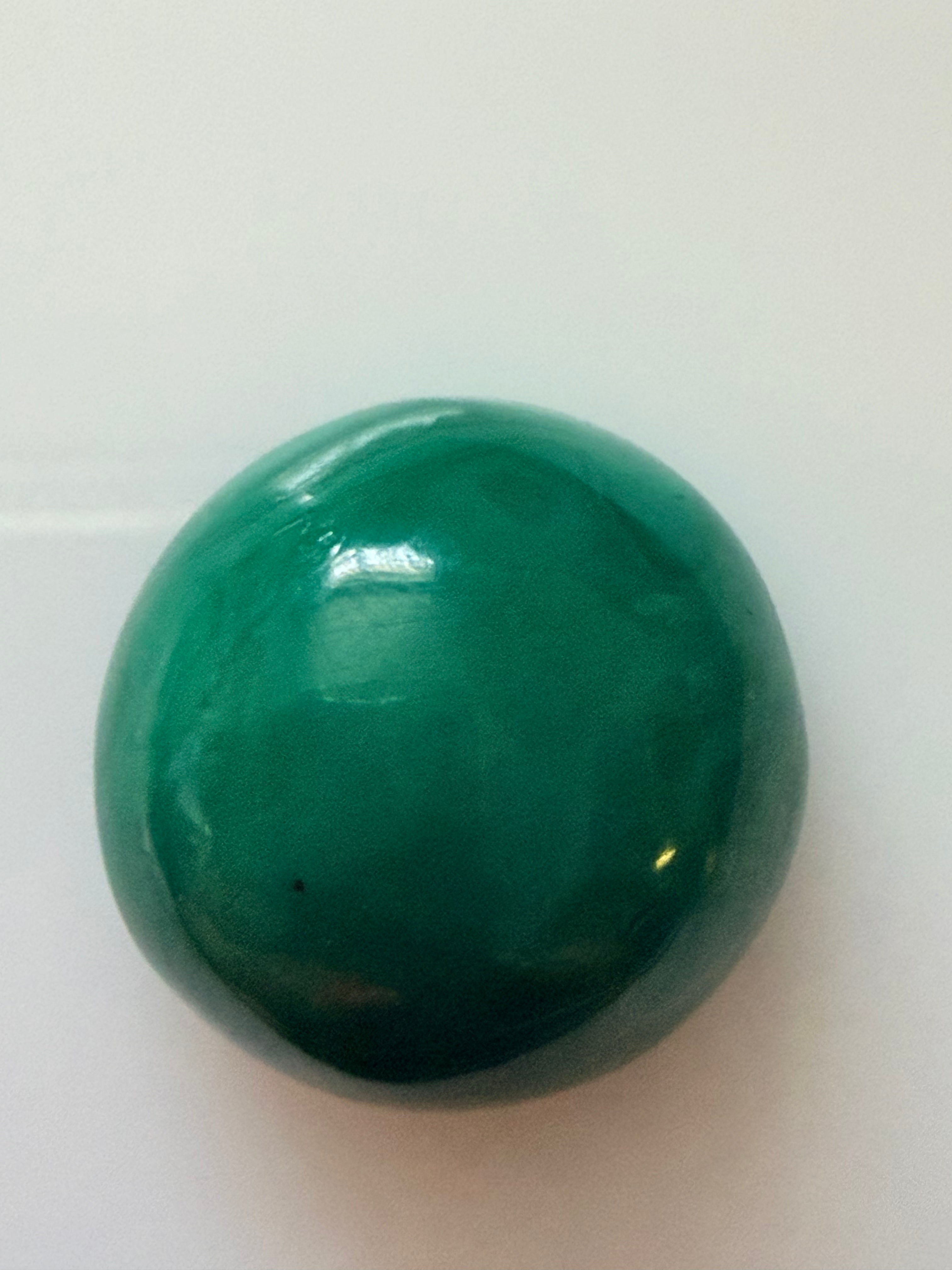 Malachite Round 19.3mm 41.03cts