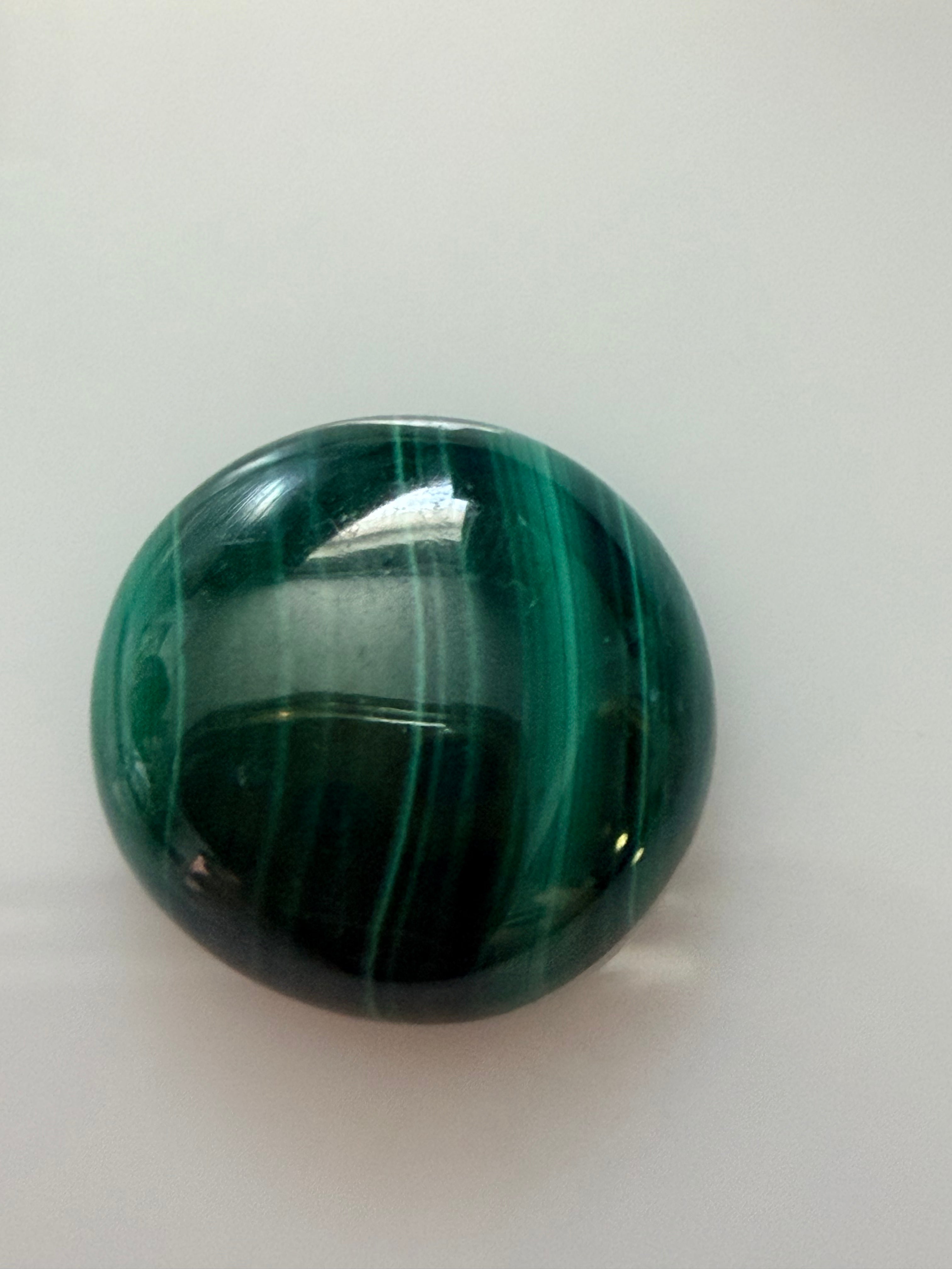 Malachite Round Cabochon 12mm