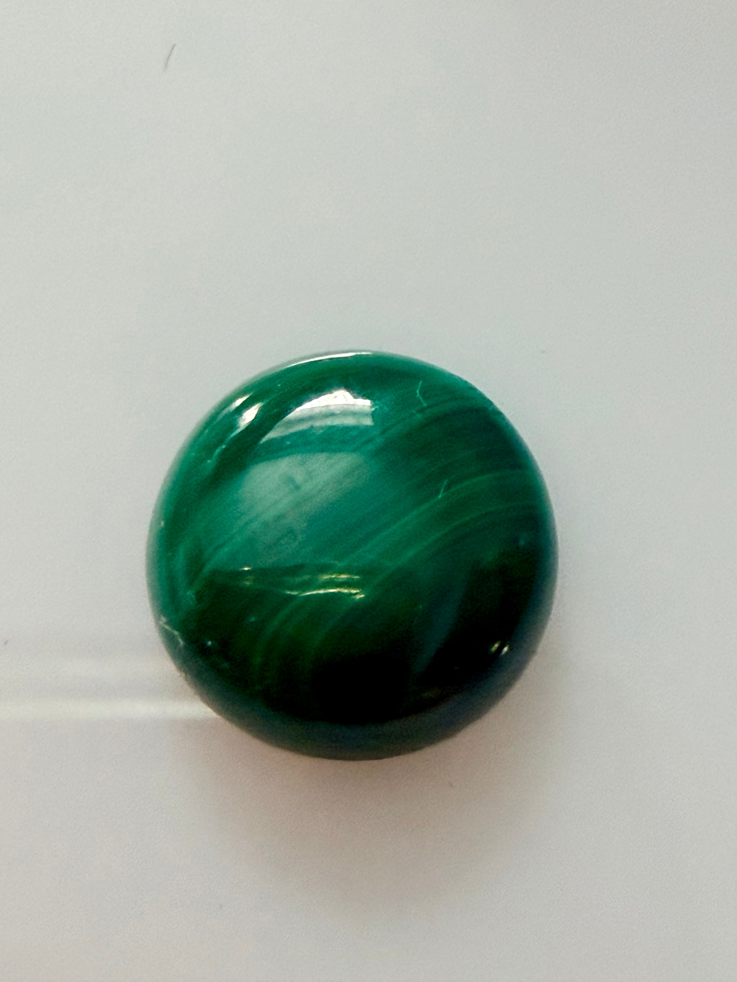 Malachite Round Cabochon 10mm