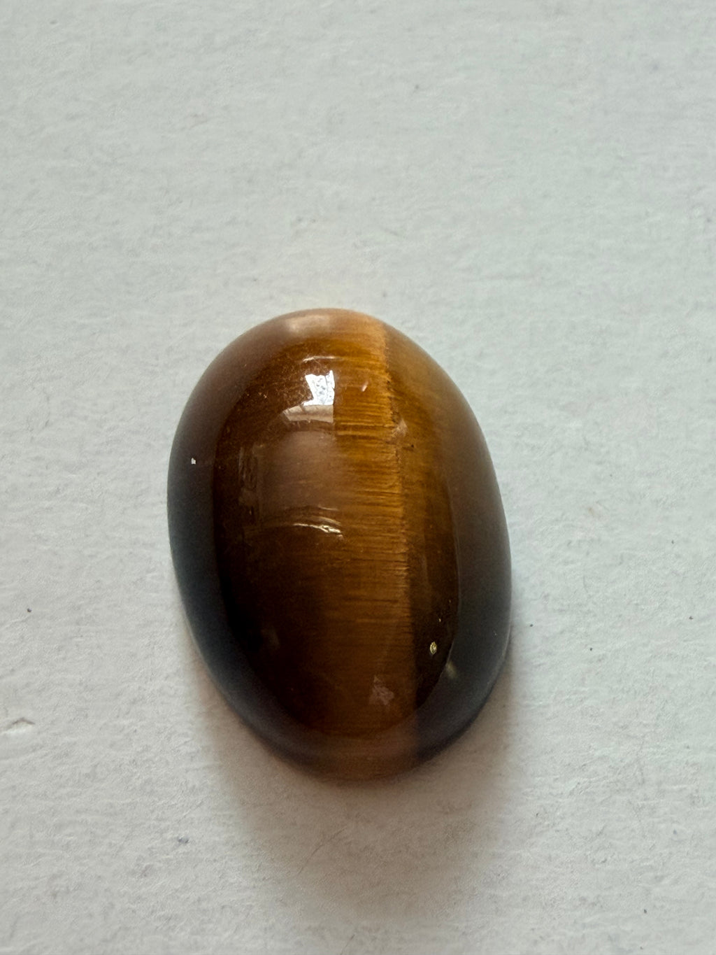 Tiger's Eye Golden Brown Oval Cabochon 13.5x9.9mm 5.23ct