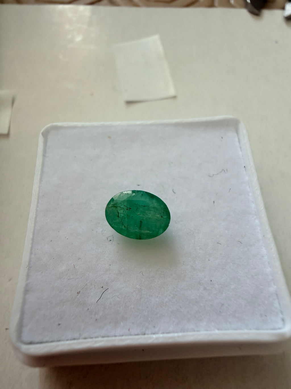 Natural Emerald 7x5mm 0.72cts – Mid Green