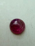Ruby Red Round Cabochon 5.4mm 0.78ct