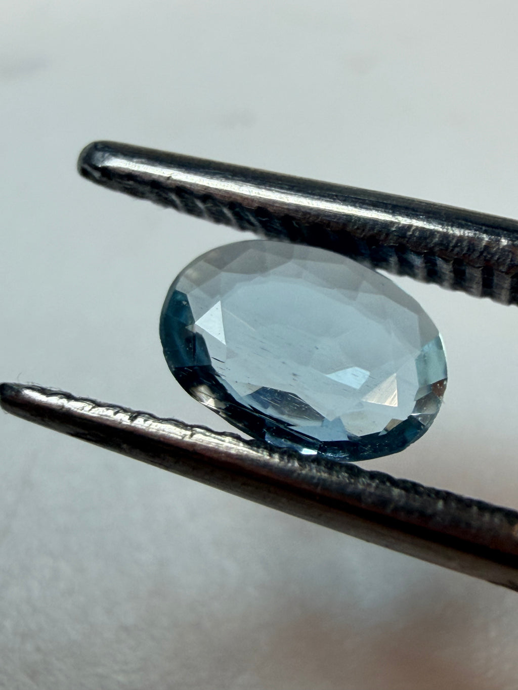 Natural Aquamarine Blue Oval 6.7x4.8mm 0.42ct