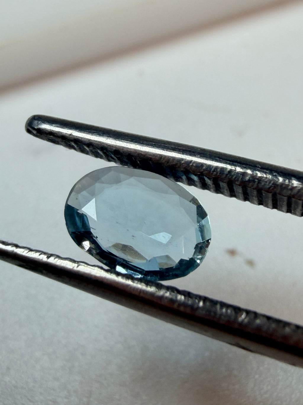 Natural Aquamarine Blue Oval 6.7x4.8mm 0.42ct