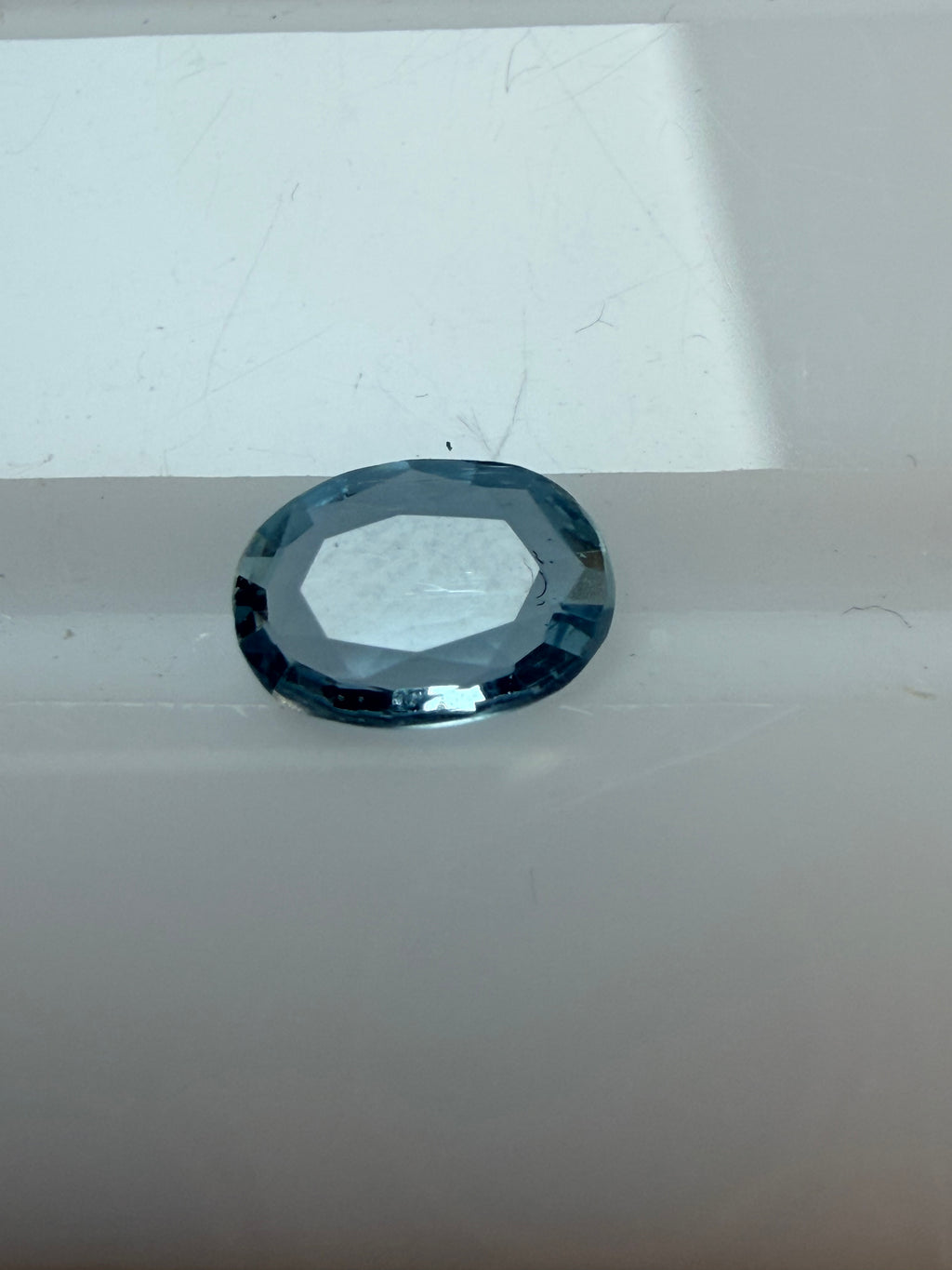 Natural Aquamarine Blue Oval 6.7x4.8mm 0.42ct