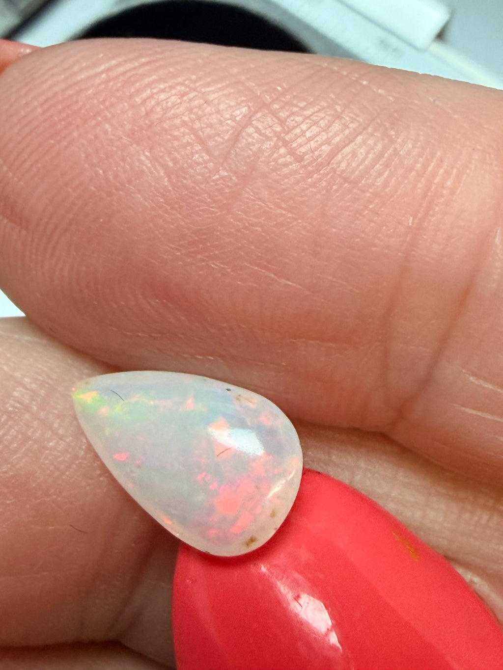 Natural Ethiopian Opal Drop Shape 11.6x7mm 1.09ct Ken Cut