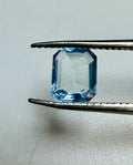 Natural Aquamarine Blue Octagon Cut 6.6x5.5mm 0.77ct