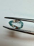 Natural Aquamarine Blue Drop Shape 7.9x4.6mm 0.76ct