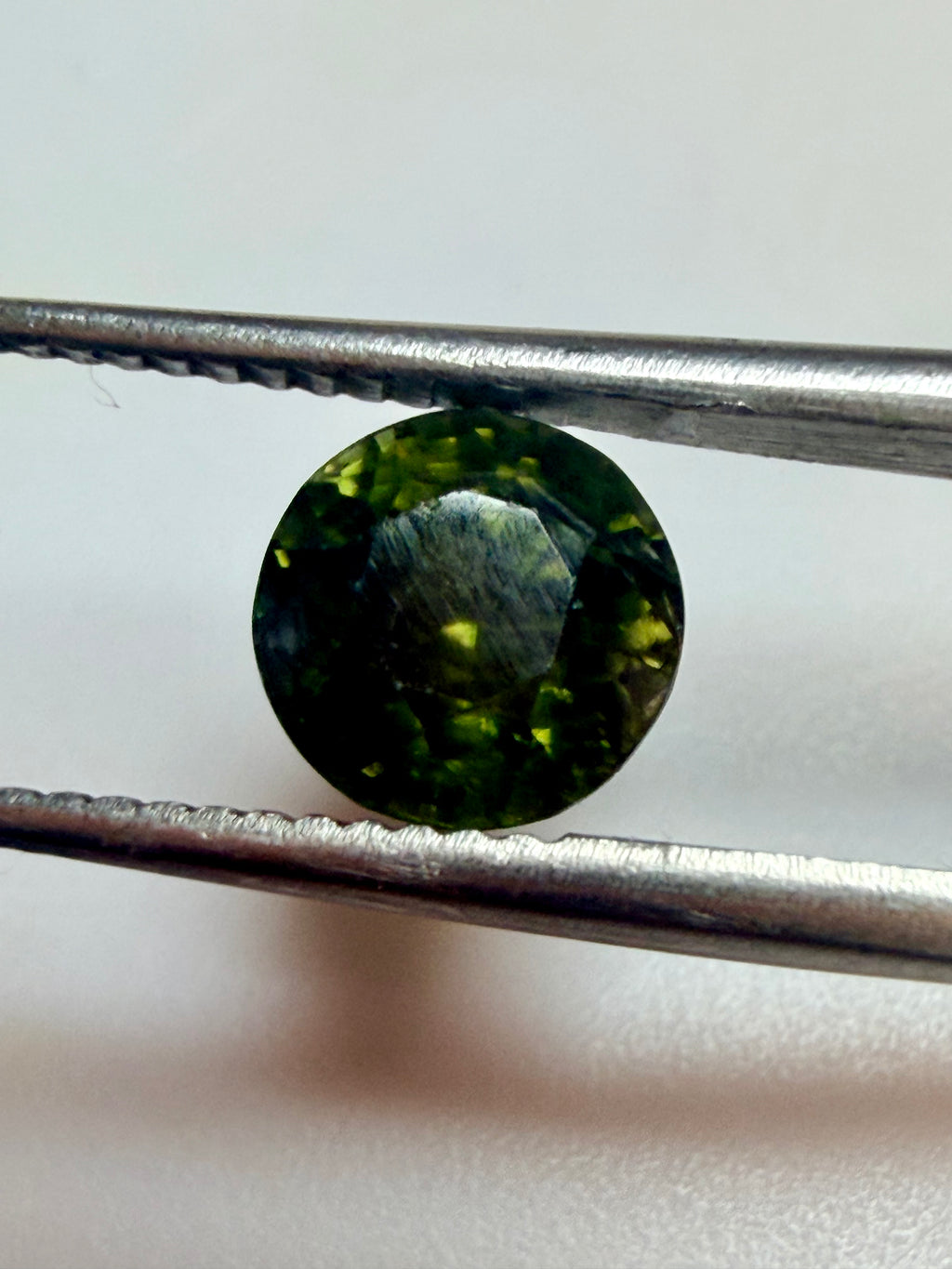 Zircon Green Round Gemstone 7mm 2.36ct