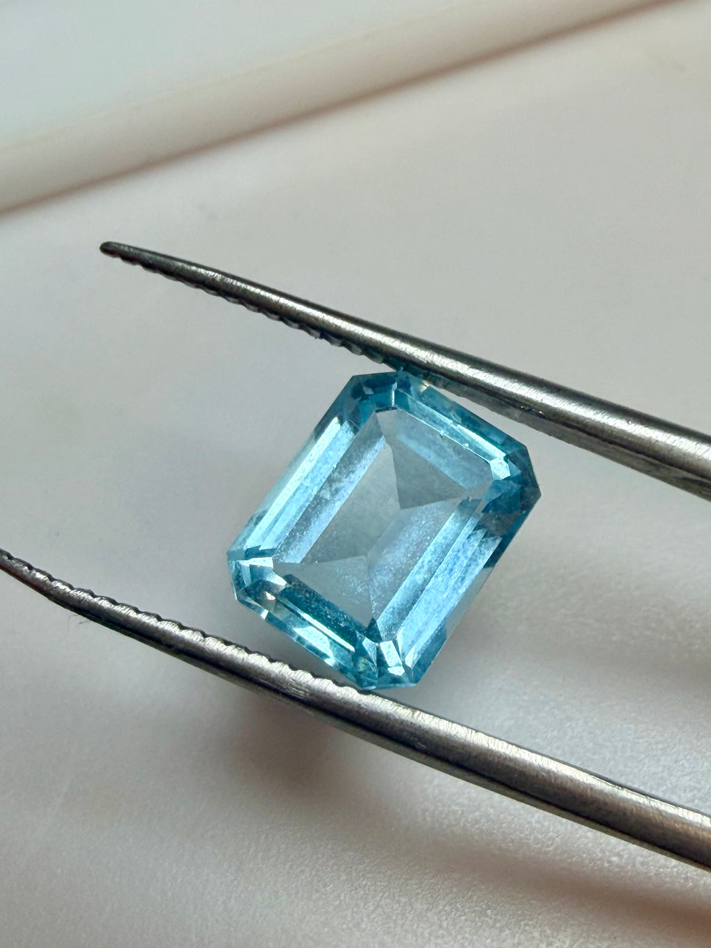 Topaz Sky Blue Gemstone 10x8mm 4.19ct
