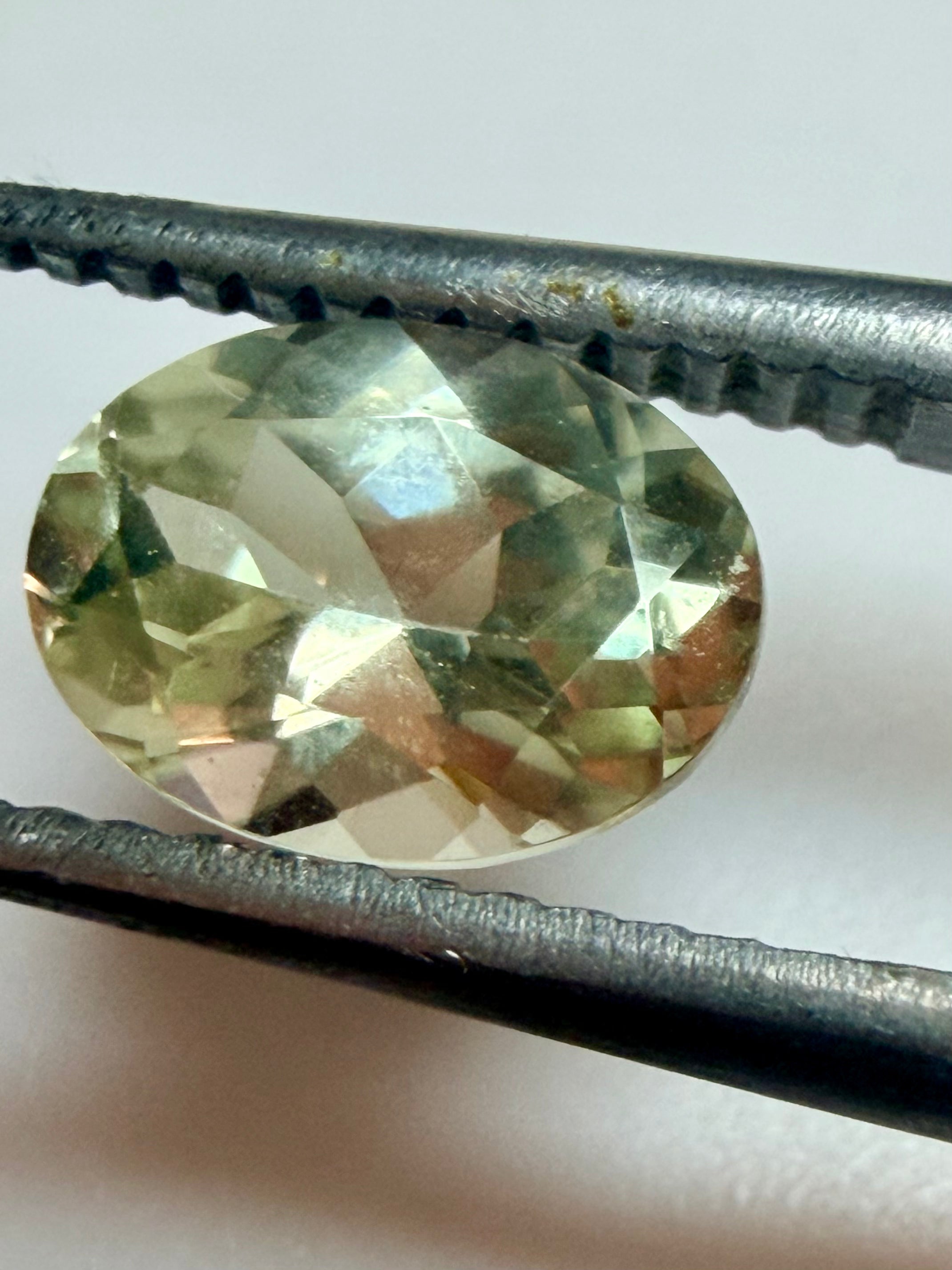 Diaspore Oval Gemstone 8x6mm 1.23ct