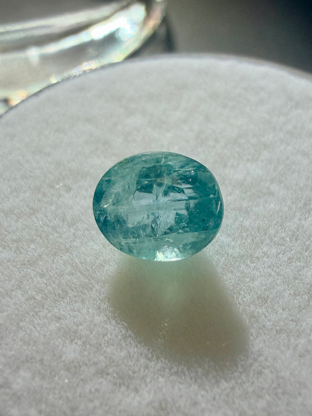 Grandidierite Oval 5.8mmx4.9mm 0.65ct