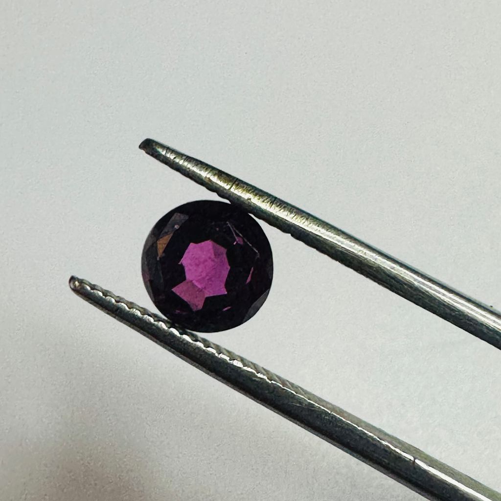 TOURMALINE PURPLE ROUND 6MM  1.44CTS image 0