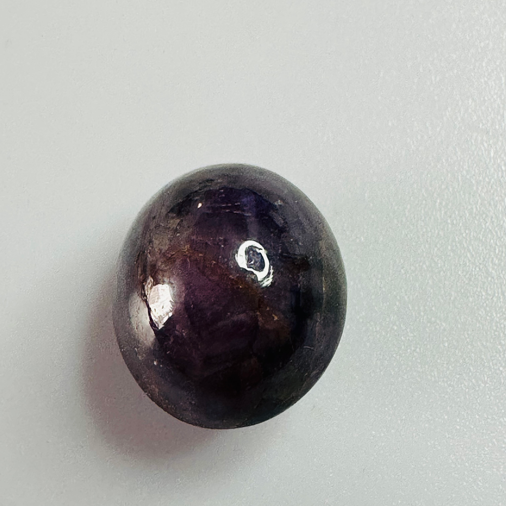 STAR SAPPHIRE PURPLE OVAL  12MMX10MM 9.82CTS image 5