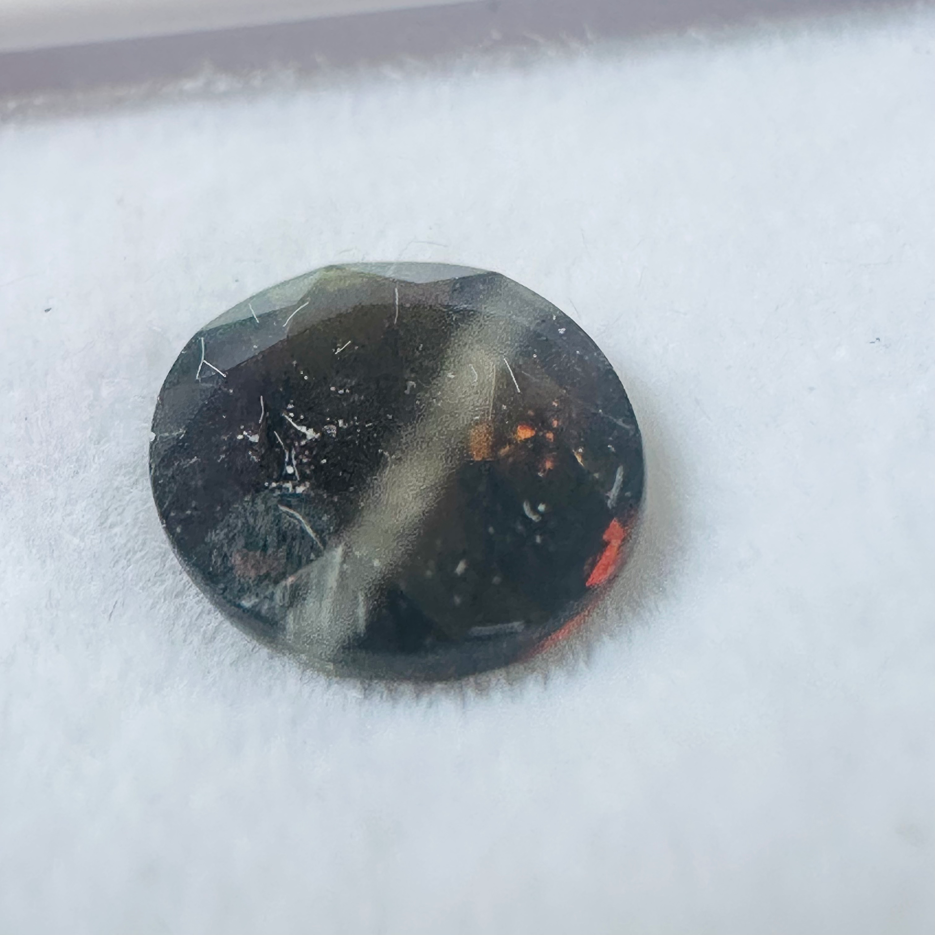 TOURMALINE COLOUR CHANGE OVAL 9MM.X 7.5MM   2.09CTS image 6