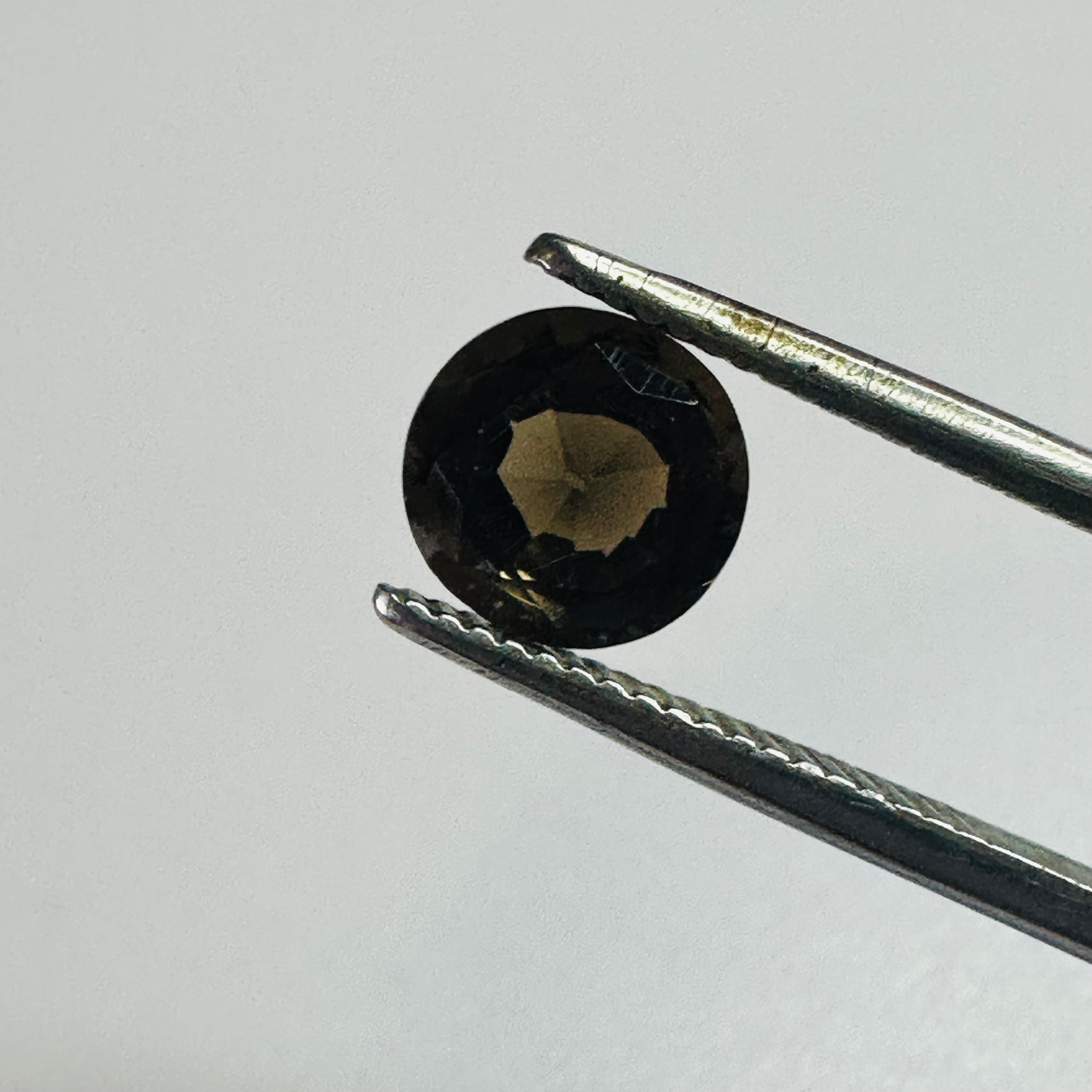 TOURMALINE BROWN ROUND 6.5MM  0.83CTS image 2
