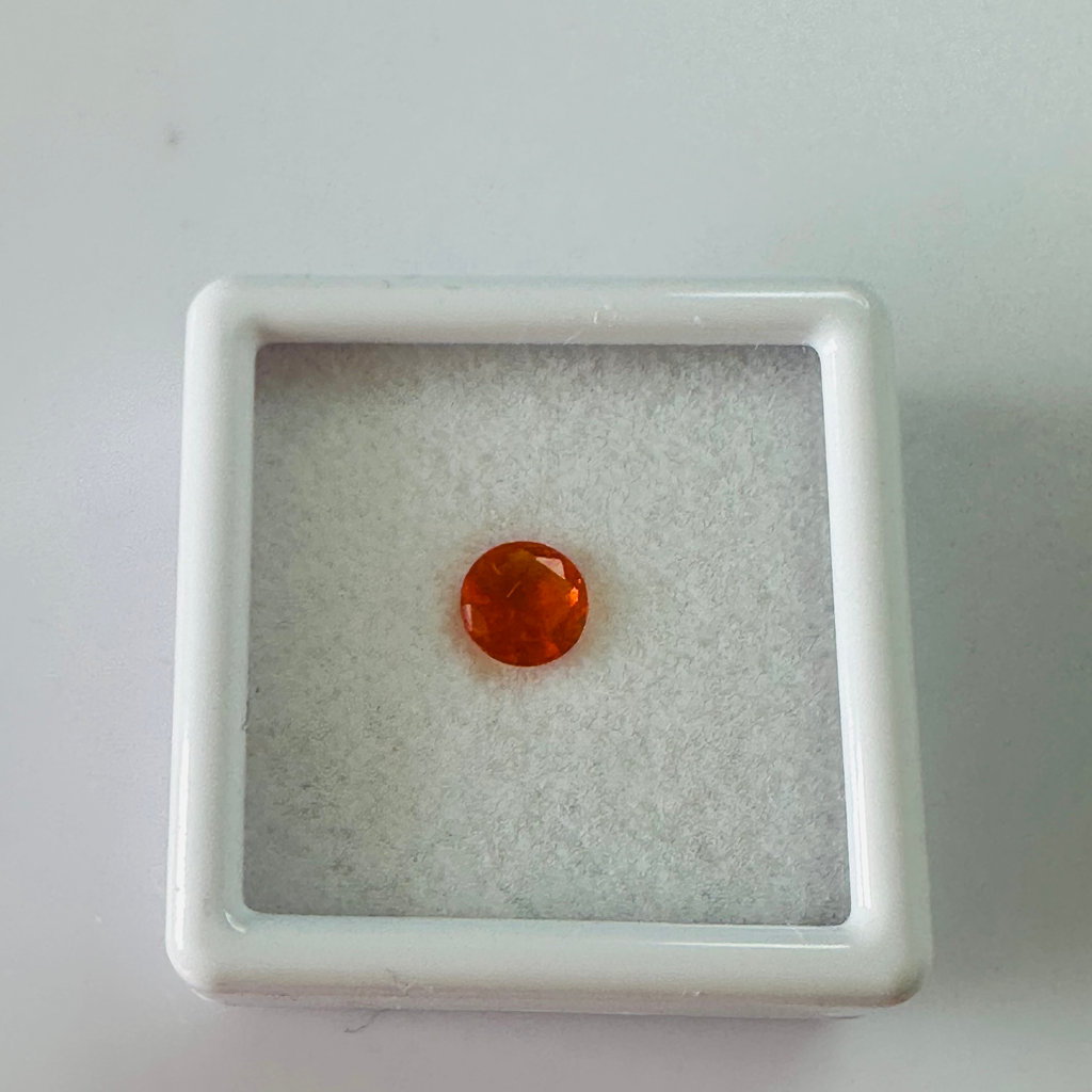 FIRE OPAL ROUND 5MM ROUND  0.26CTS image 2