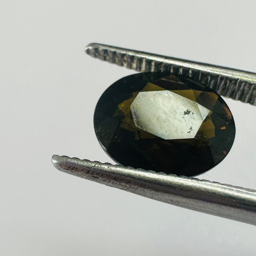 TOURMALINE COLOUR CHANGE OVAL 9MM.X 7.5MM   2.09CTS image 3