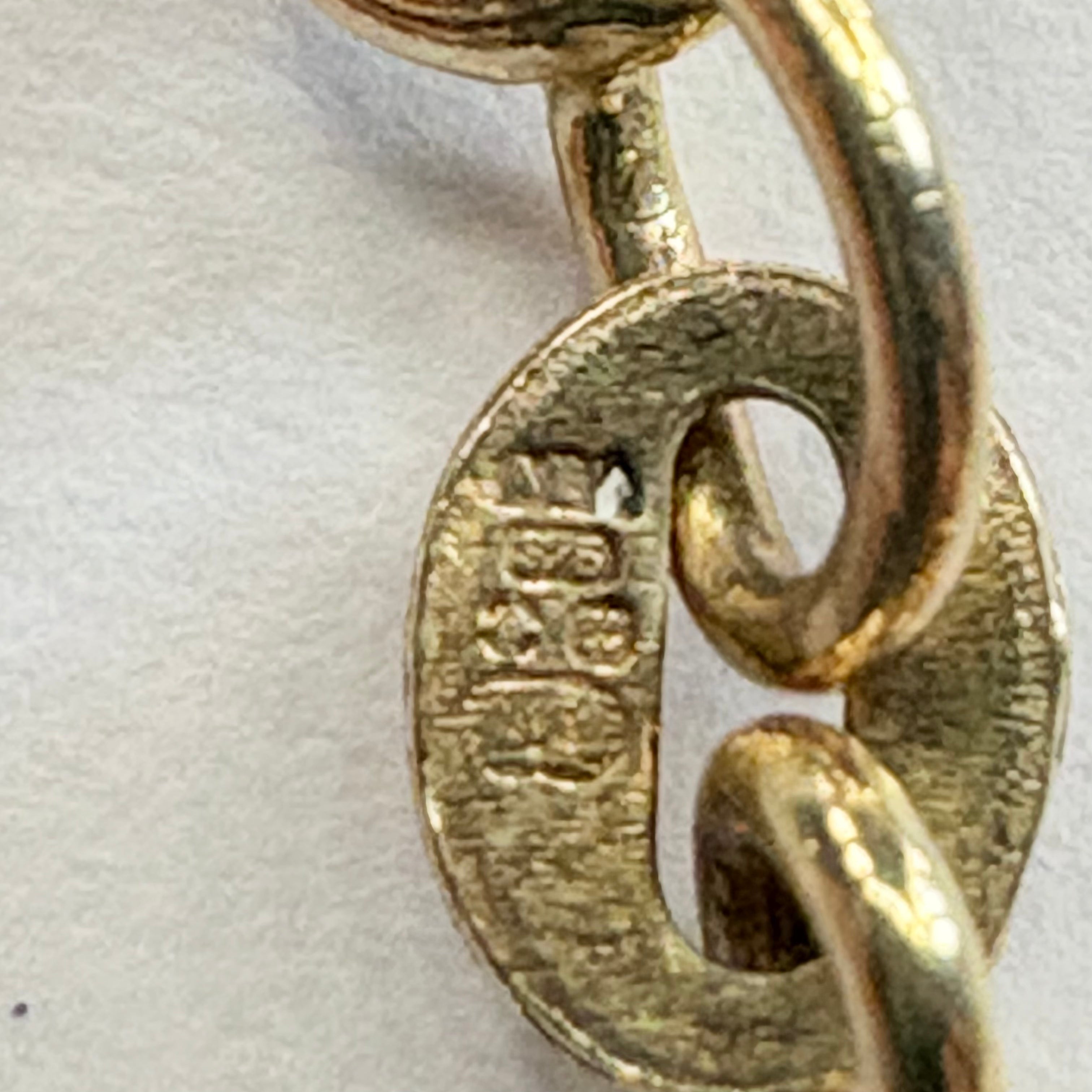 9ct Yellow gold Rope Chain 8.59g image 2