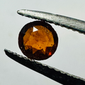 GARNET  ROUND 4.4MM  0.43CTS ORANGE image 0