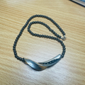 Georg Jenson GJ Denmark 925 wave Necklace 16inch image 0