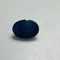 BURMA BLUE SAPPHIRE OVAL 6.6MM X5MM 0.77CTS image 0