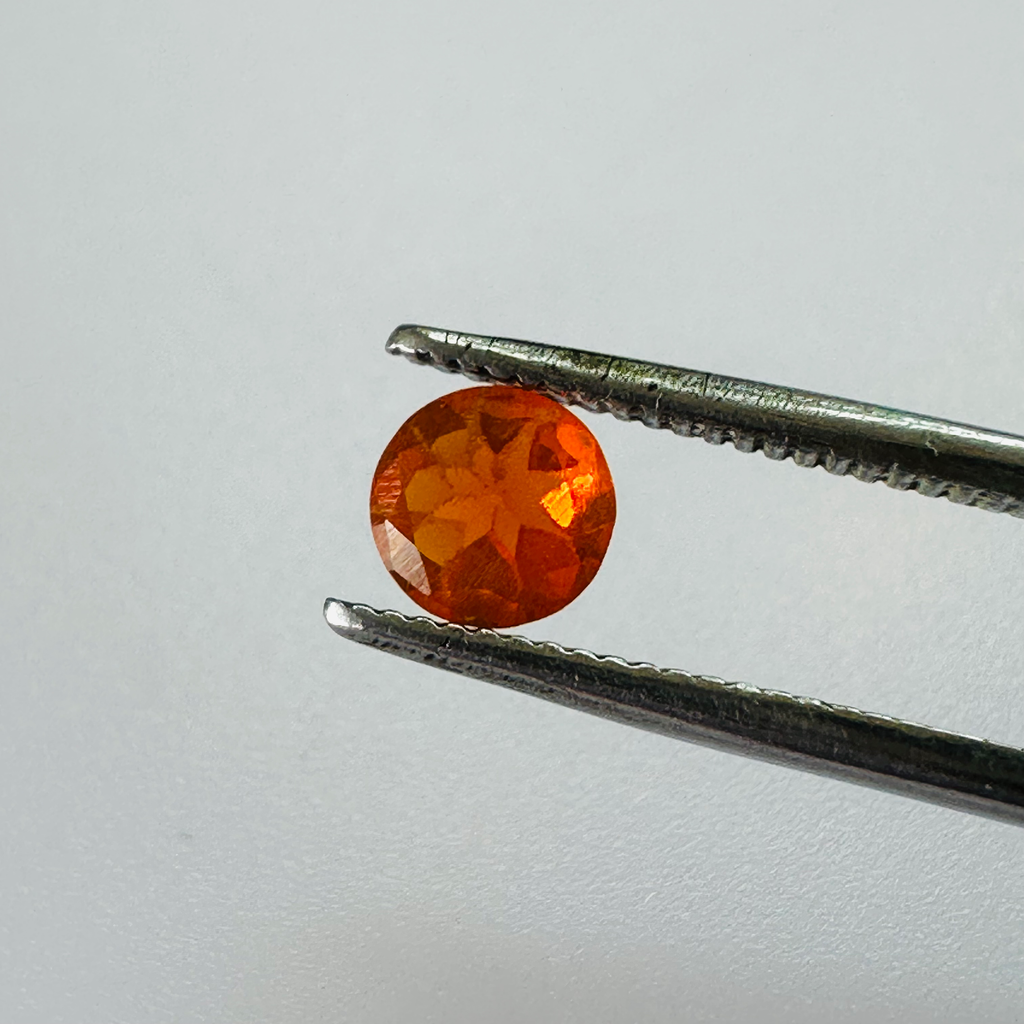 FIRE OPAL ROUND 5MM ROUND  0.26CTS image 1