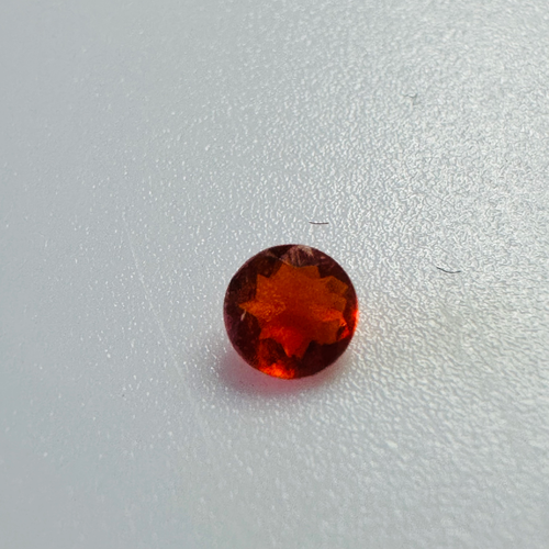 FIRE OPAL ROUND 3.6MM ROUND  0.11CTS image 1