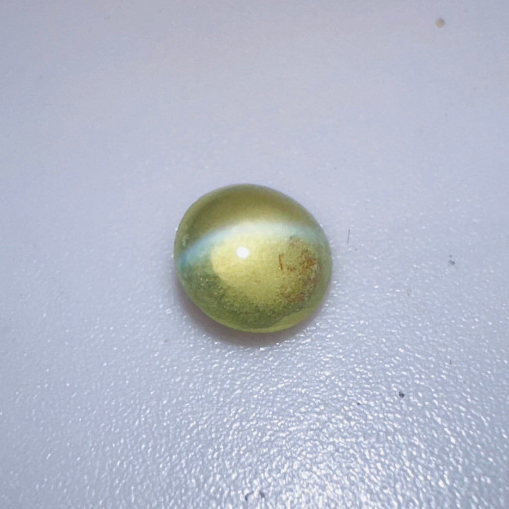CHRYSOBERYL CATS EYE OVAL 4.6MM ROUND  0.49CTS image 3