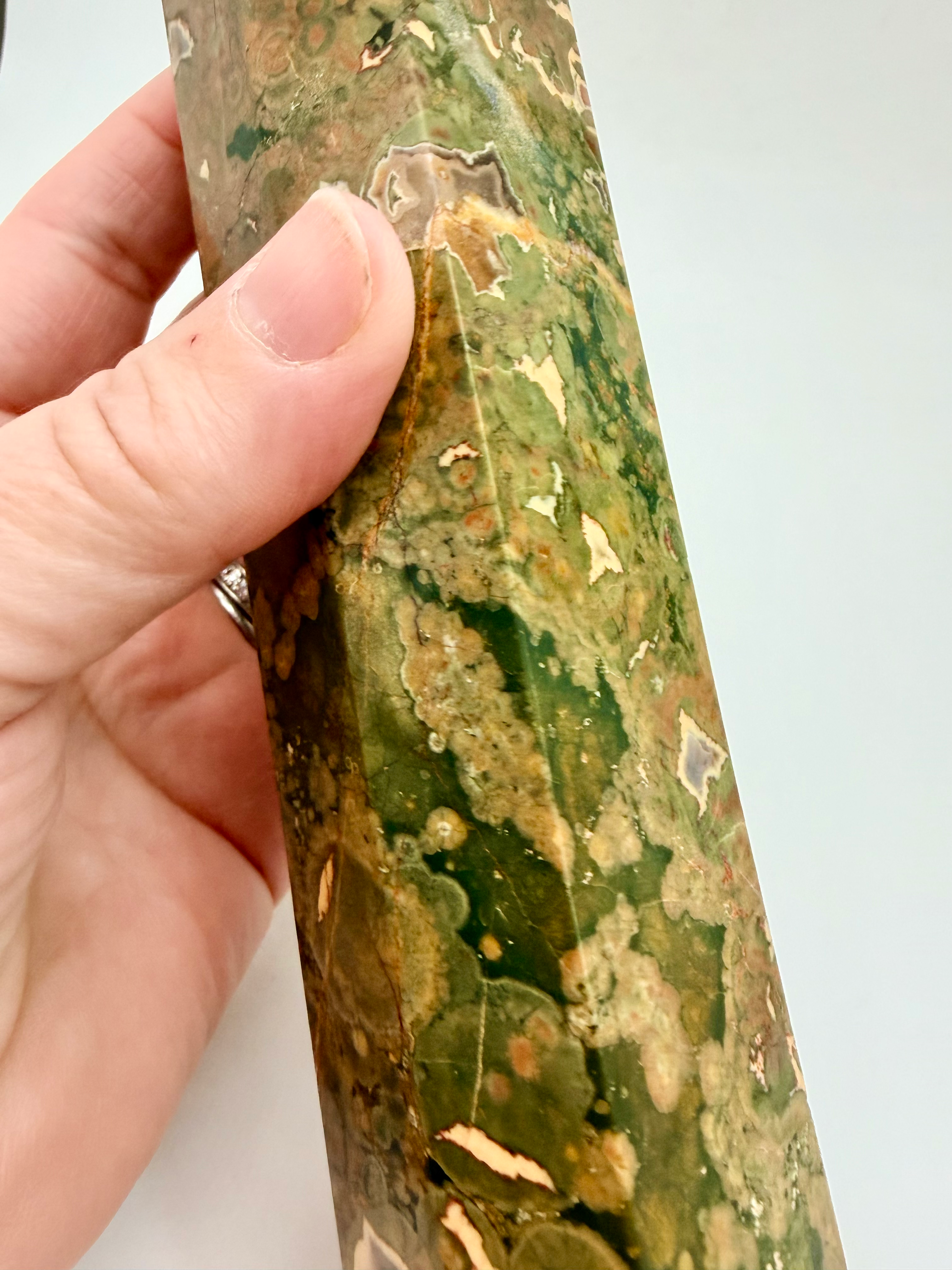 Rainforest Jasper Tower 24.5 cm high image 3