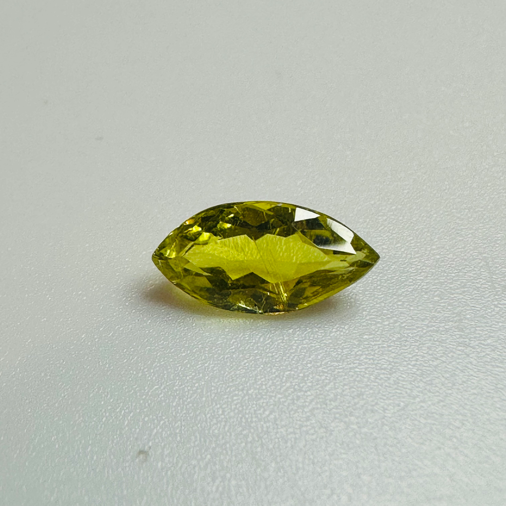 TOURMALINE YELLOW MARQUISE 10MMX5MM  1.04CTS image 1